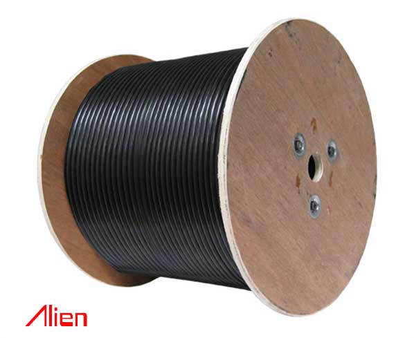 10965 Кабел UTP Cat6e 0.5мм 100% мед със носещо въже 305м - Image 1
