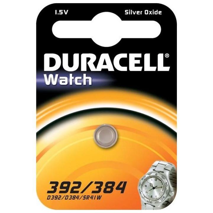 12014 Сребърна батерия Duracell V392/V384 AG3 - Image 1