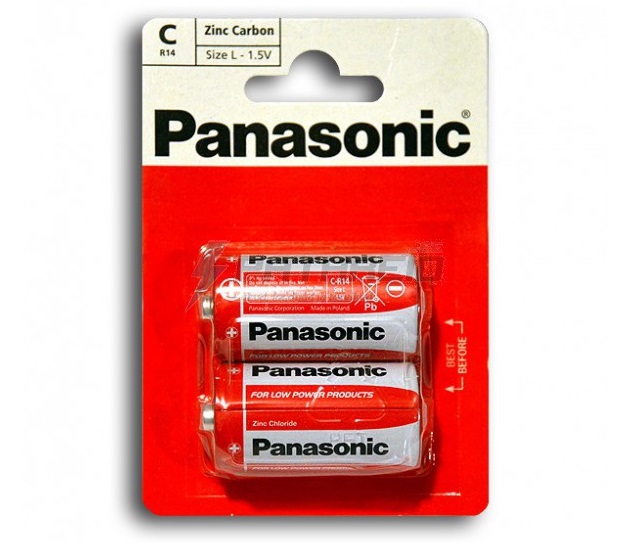 12016 Цинкова батерия R14 Panasonic Special Power - 2 бр. - Image 1