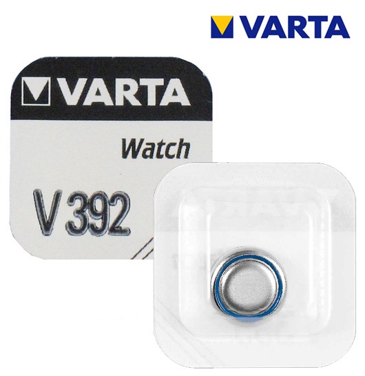 12033 Сребърна батерия Varta V392 AG3 - Image 1