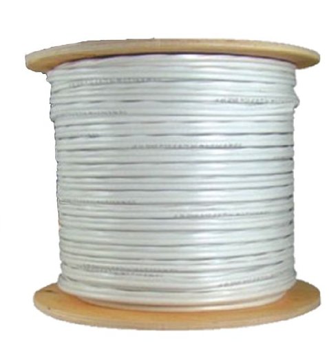 12103 Коаксиален кабел RG6 триекранен 305м бял - Image 1