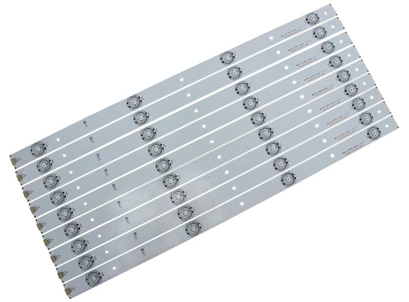 12448 LED подсветка за 4led 3v 48x2cm комплект 9 бр. - Image 1