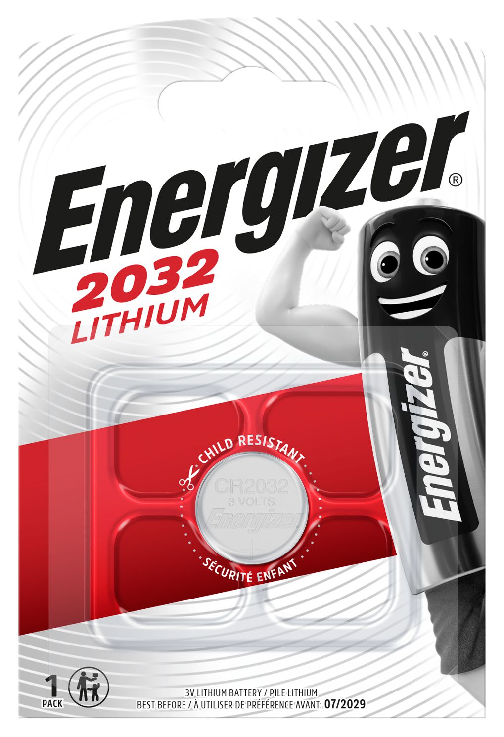 13159 Литиева батерия 3V CR2032 Energizer - Image 1