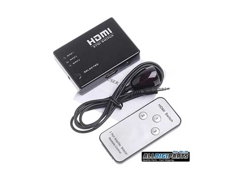 13360 Switch HDMI 3in 1 out cu telecomanda FullHD - Image 1