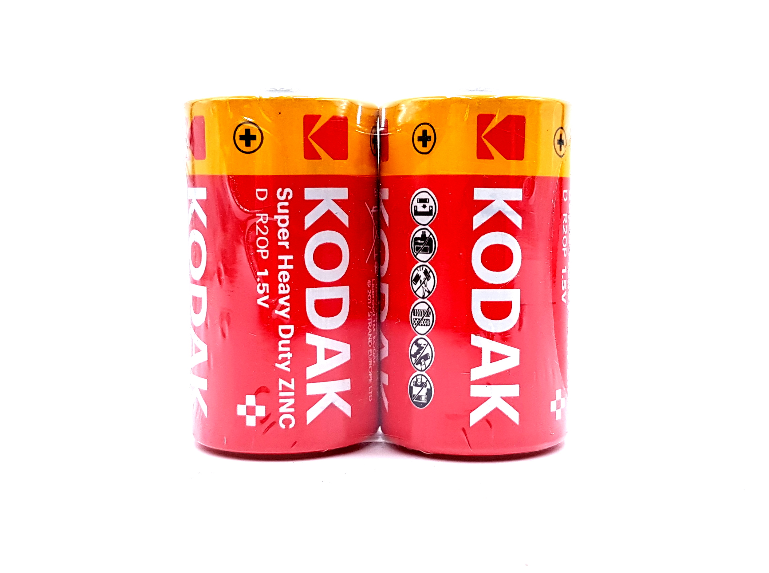 13731 Цинкова батерия R20 Kodak HeavyDuty - 2 бр. - Image 1