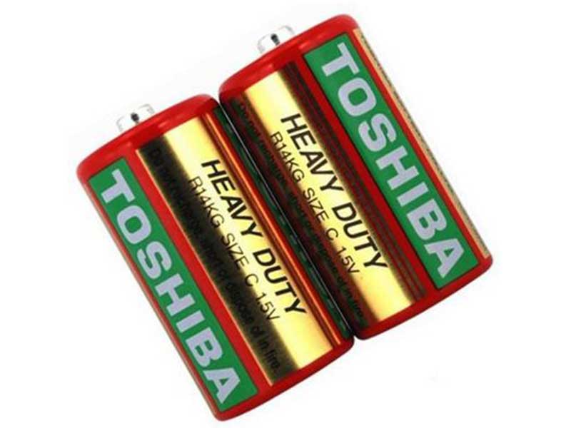 14285 Цинкова батерия R14 Toshiba - 2 бр. - Image 1