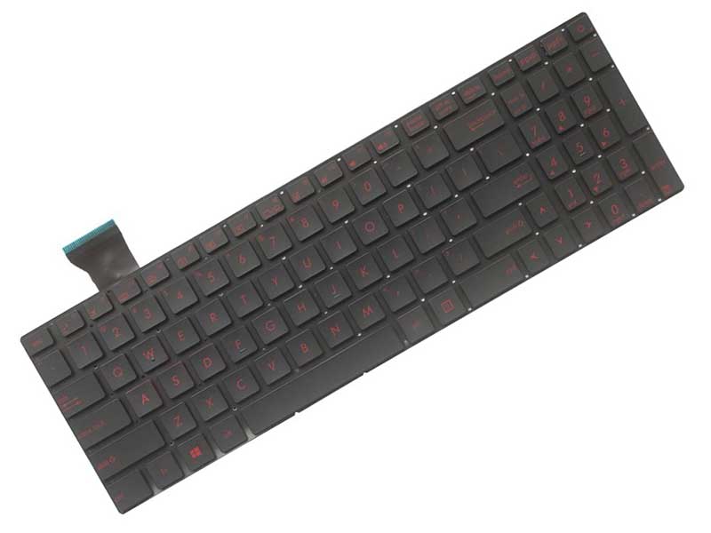 15082 Клавиатура за лаптоп Asus GL552 с подсветка layout US - Image 1