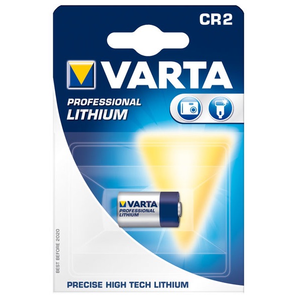 3875 Литиева батерия 3V CR2 Varta - Image 1