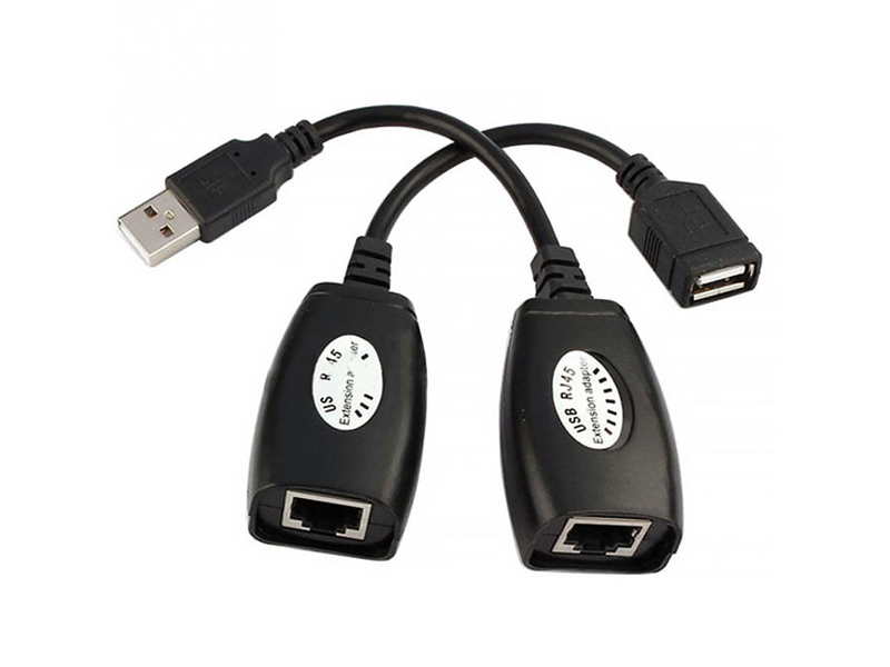 5508 Удължител USB 50 м , през UTP 50 м - Image 1