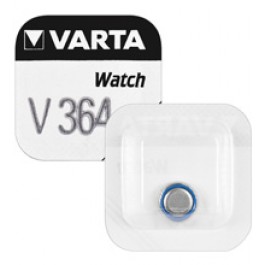 8383 Сребърна батерия Varta V364 AG1 - Image 1
