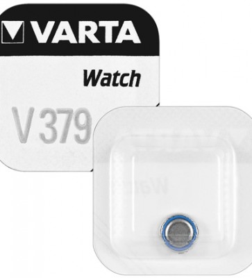 8387 Сребърна батерия Varta V379 AG0 - Image 1