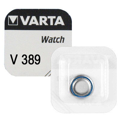 8388 Сребърна батерия Varta V389 AG10 - Image 1