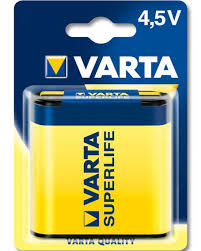 8603 Цинкова батерия 4,5V 3R12 Varta Superlife - Image 1